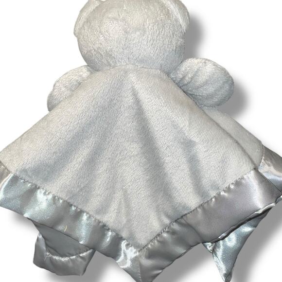 Baby Fanatic Lovey New England Patriots Football Plush Security Blanket Satin - Picture 7 of 12